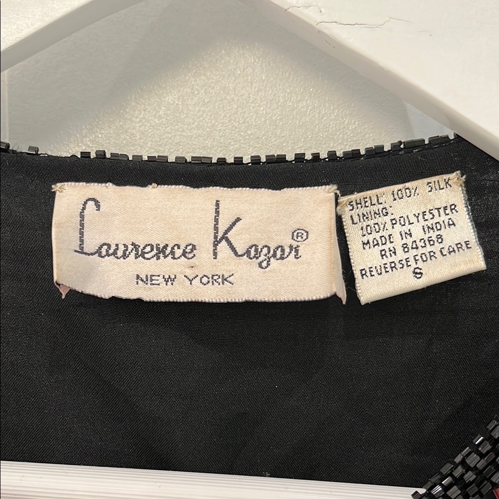 Laurence Kazar Black,burgundy, and Gold Ornate Blazer - Picture 2 of 9